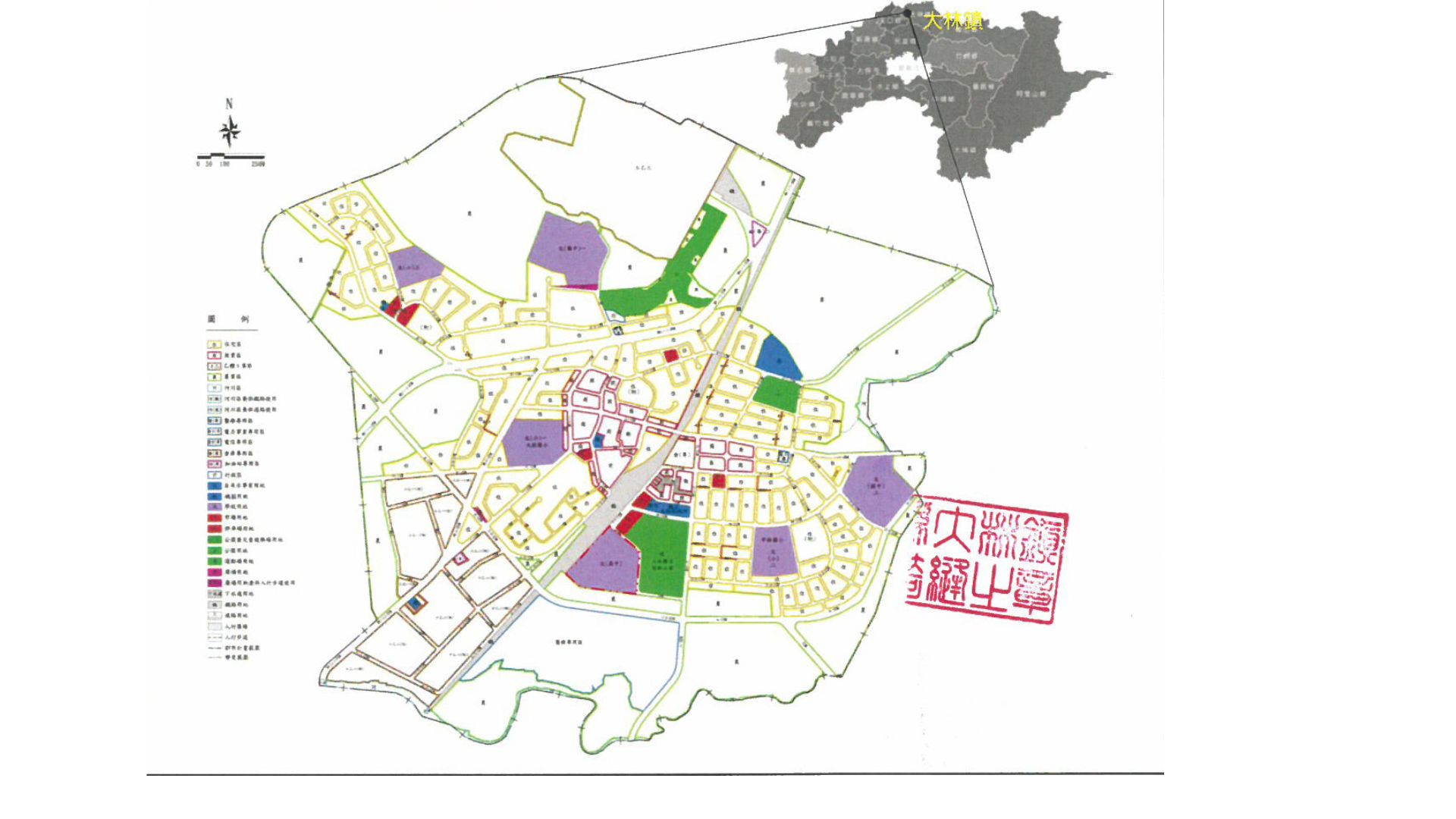 大林都市計畫圖