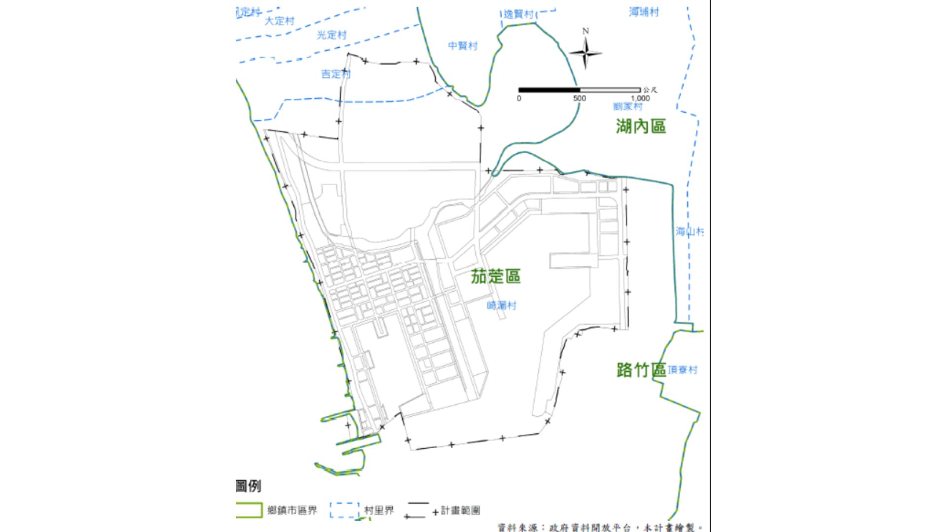 計畫區範圍示意圖