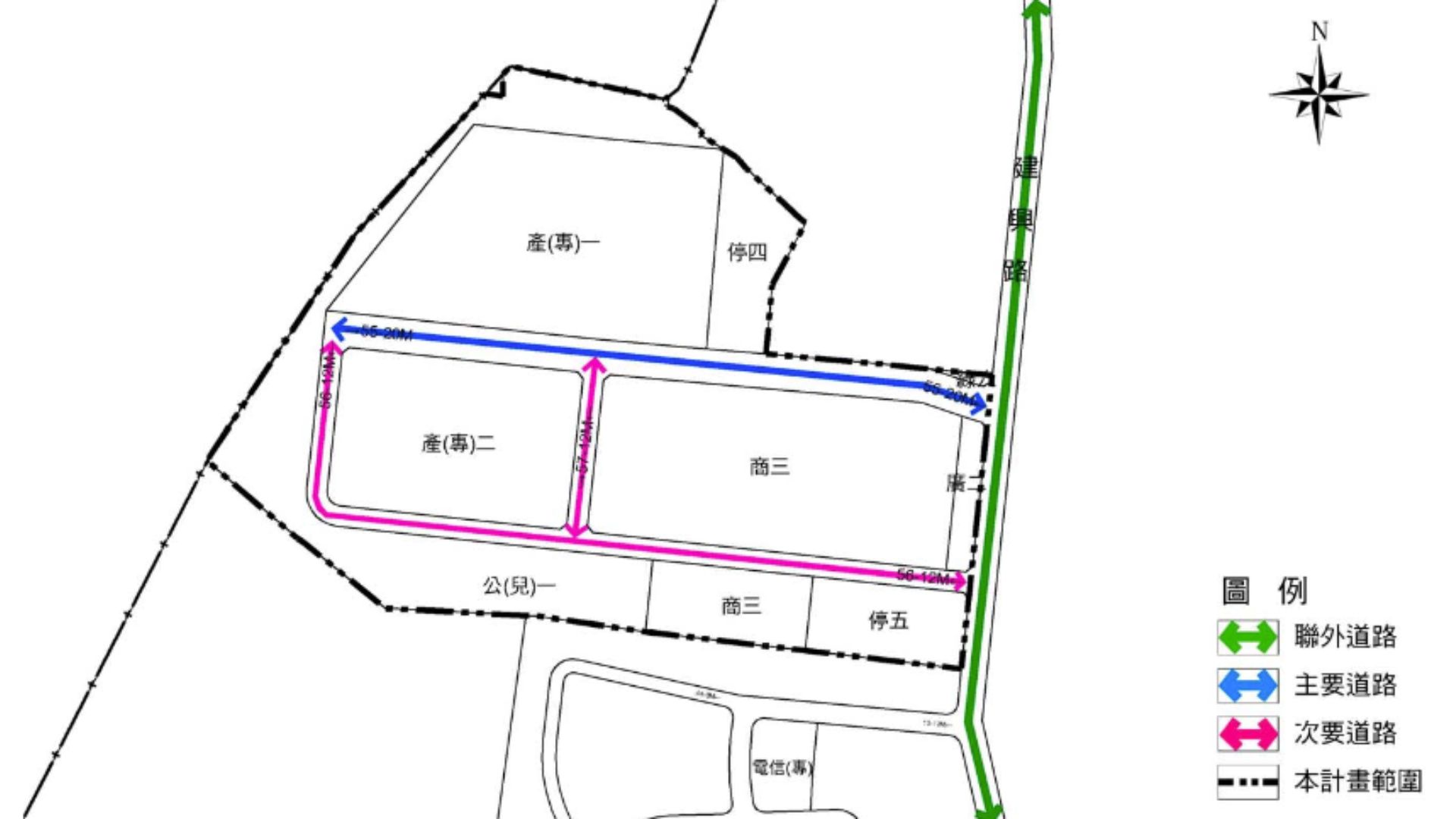 交通系統示意
