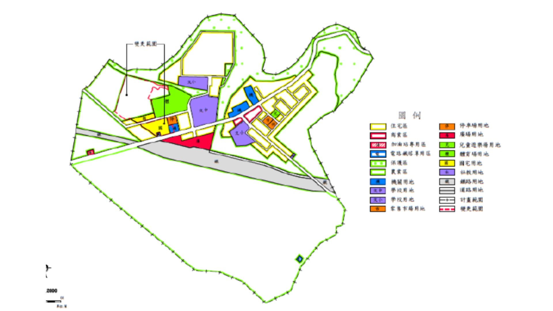 變更計畫區位置圖