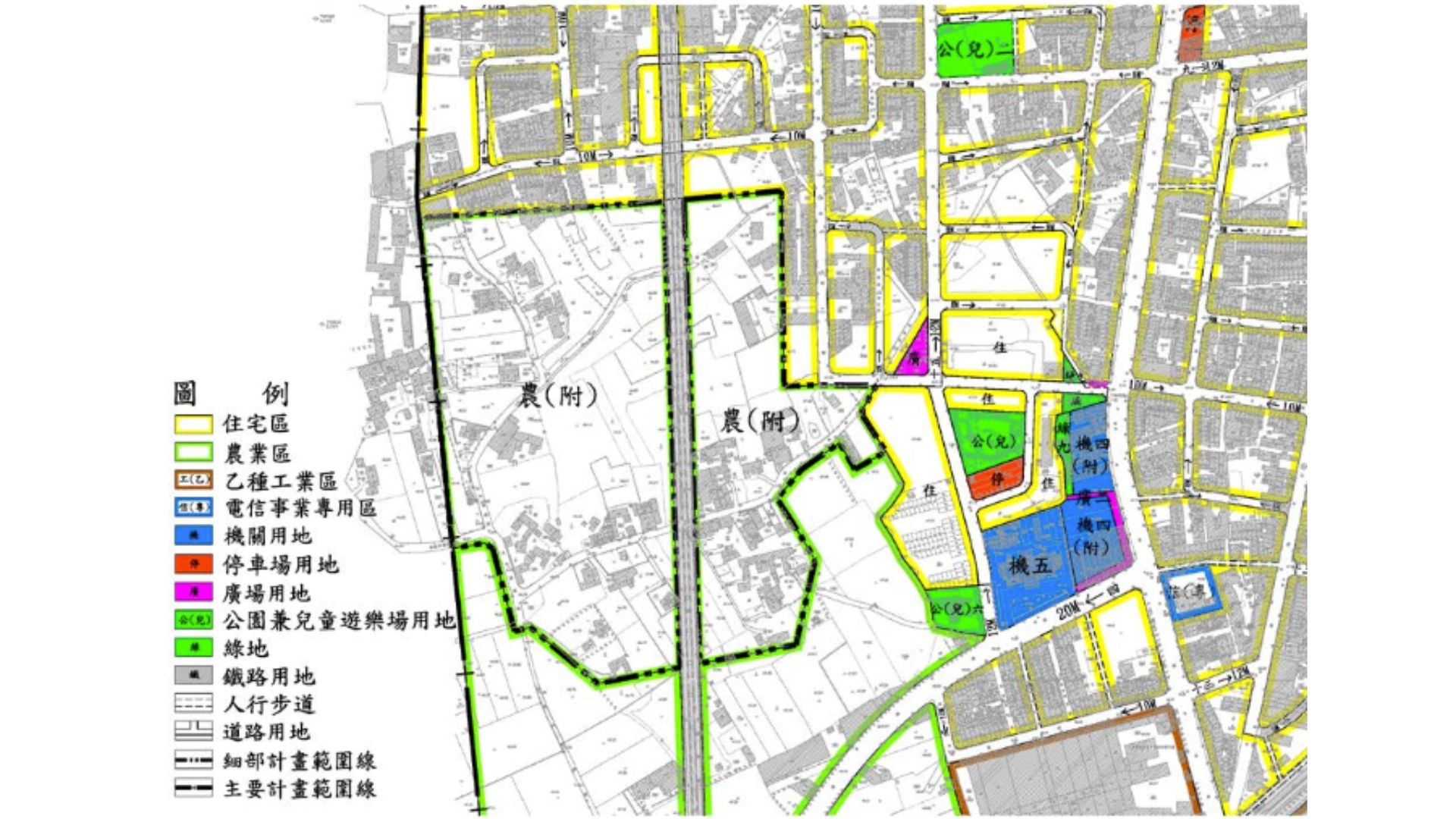 計畫範圍示意