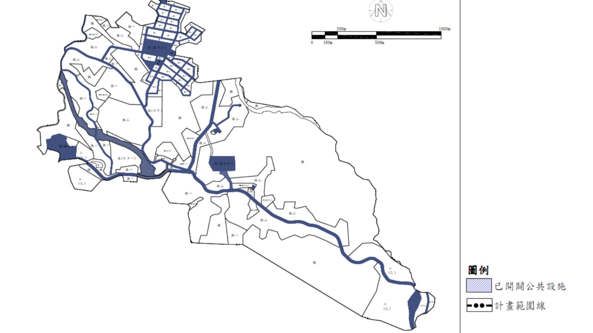 變更基隆市港口商埠地區(深澳坑附近地區)細部計畫(第一次通盤檢討)範圍公共設施用地開闢情形