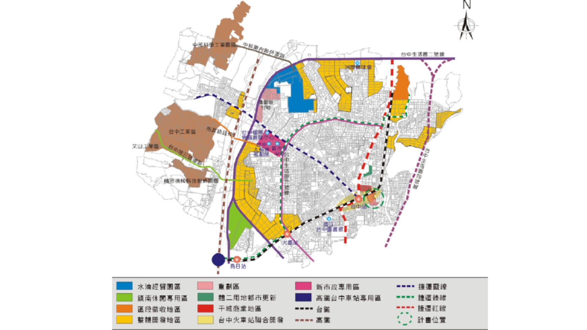 重大建設計畫示意