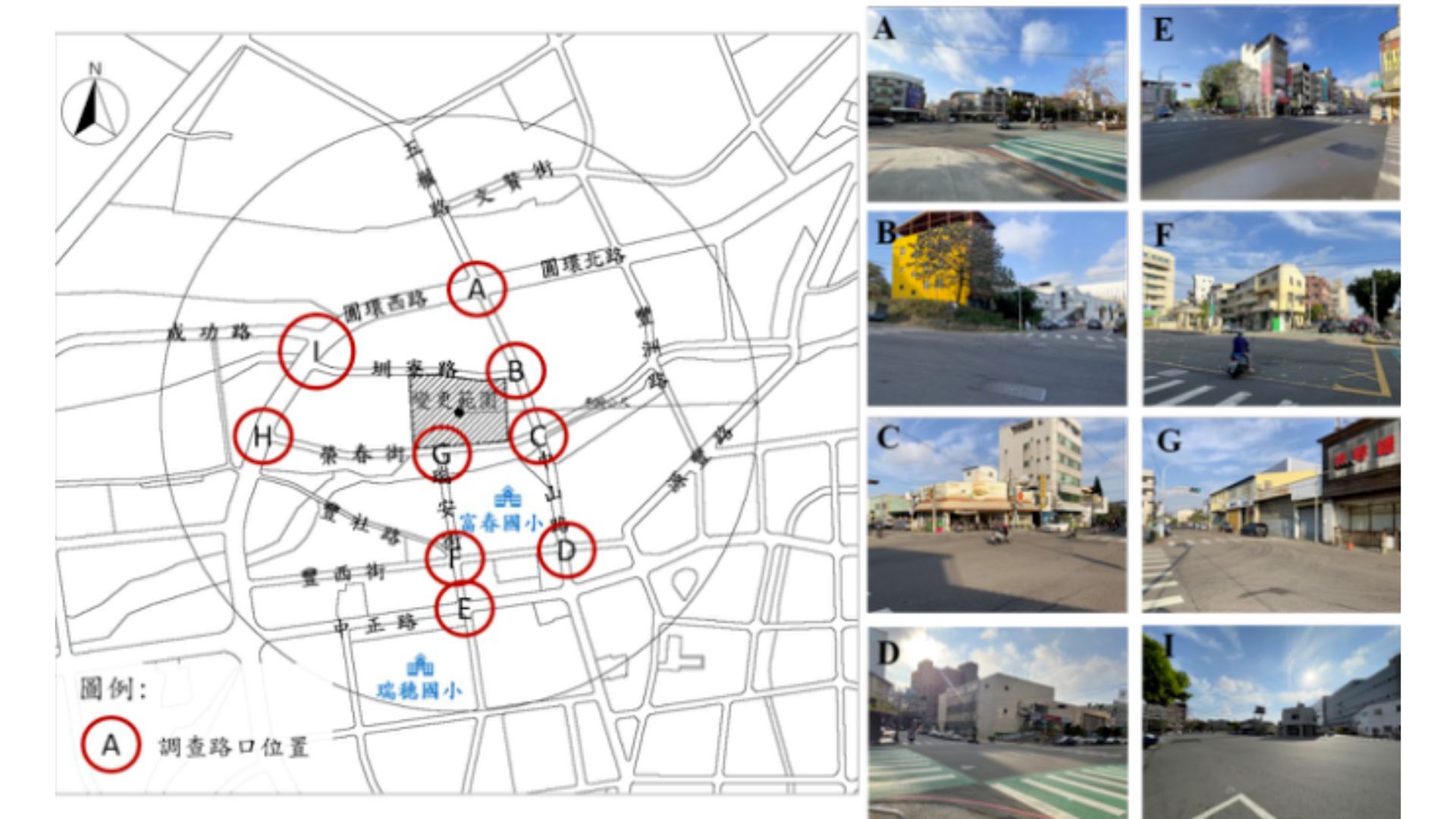 周邊道路系統示意