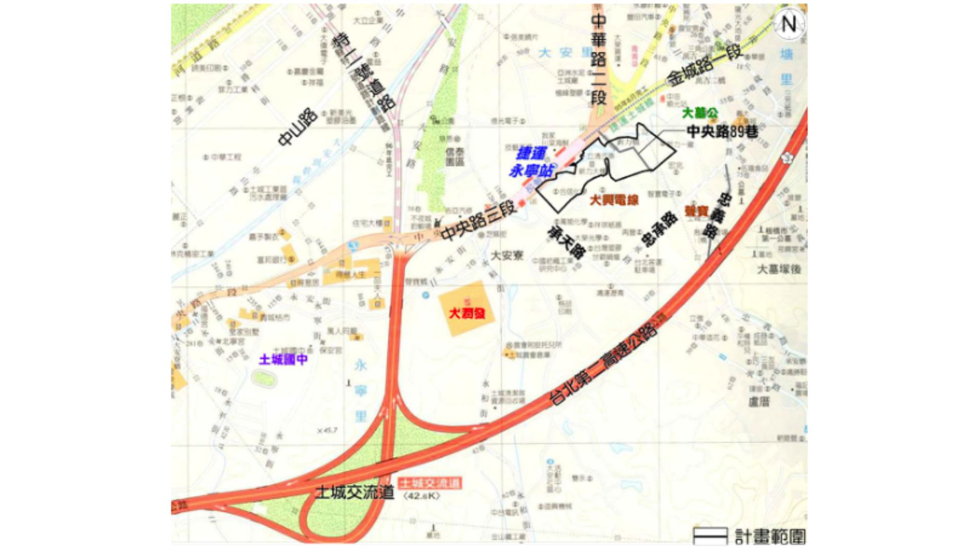 計畫位置示意