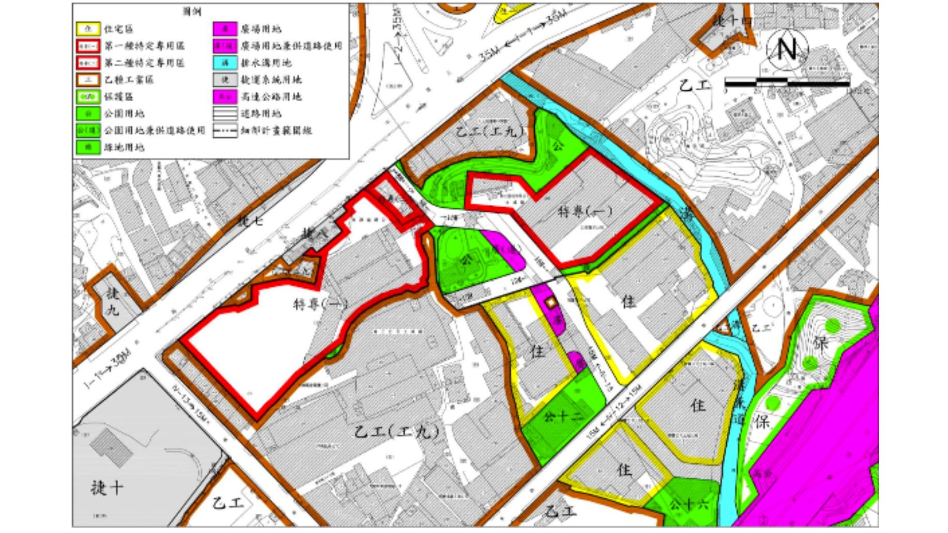 細部計畫示意