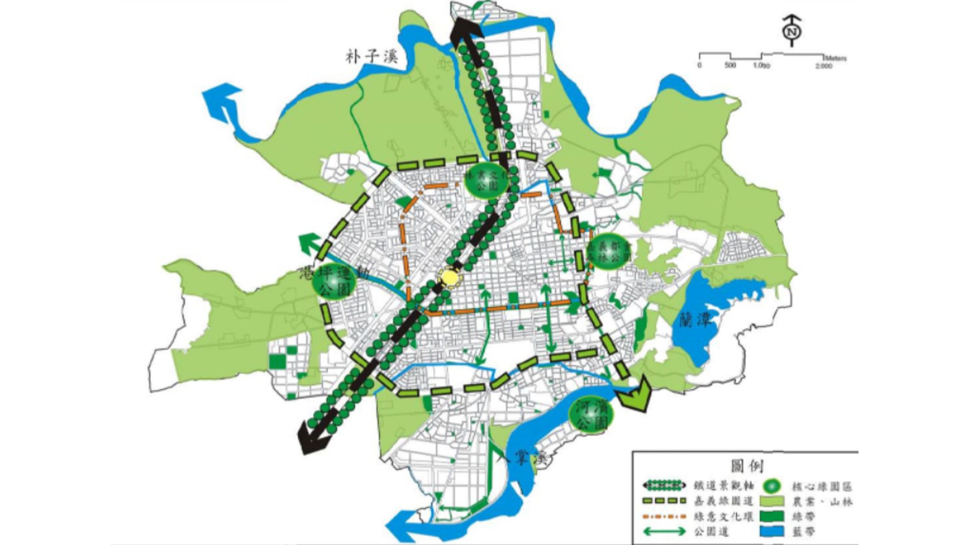 嘉義市開放空間架構