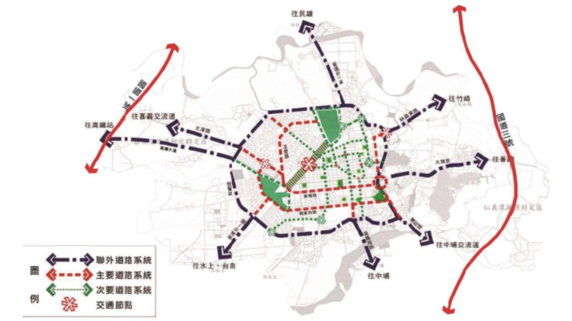 嘉義市道路系統發展構想