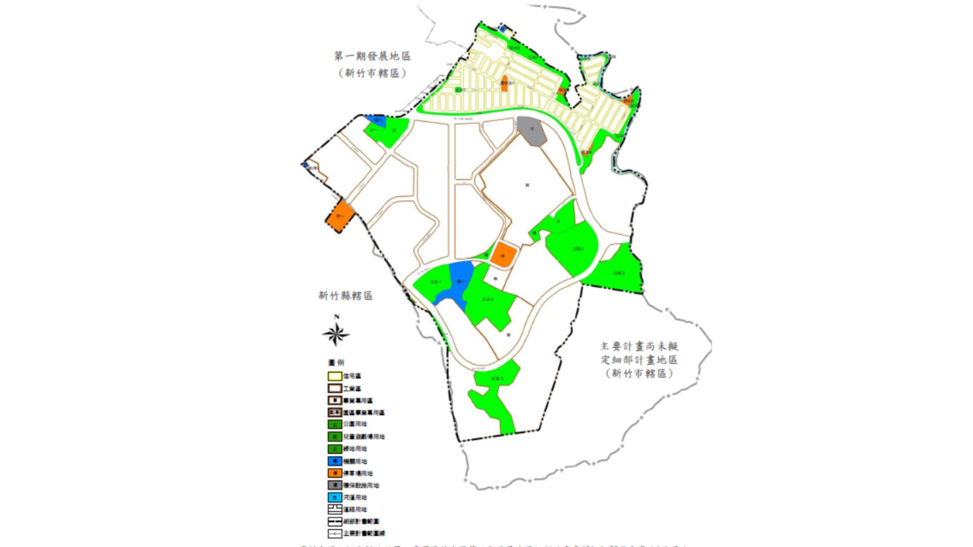 現行第三期發展地區細部計畫
