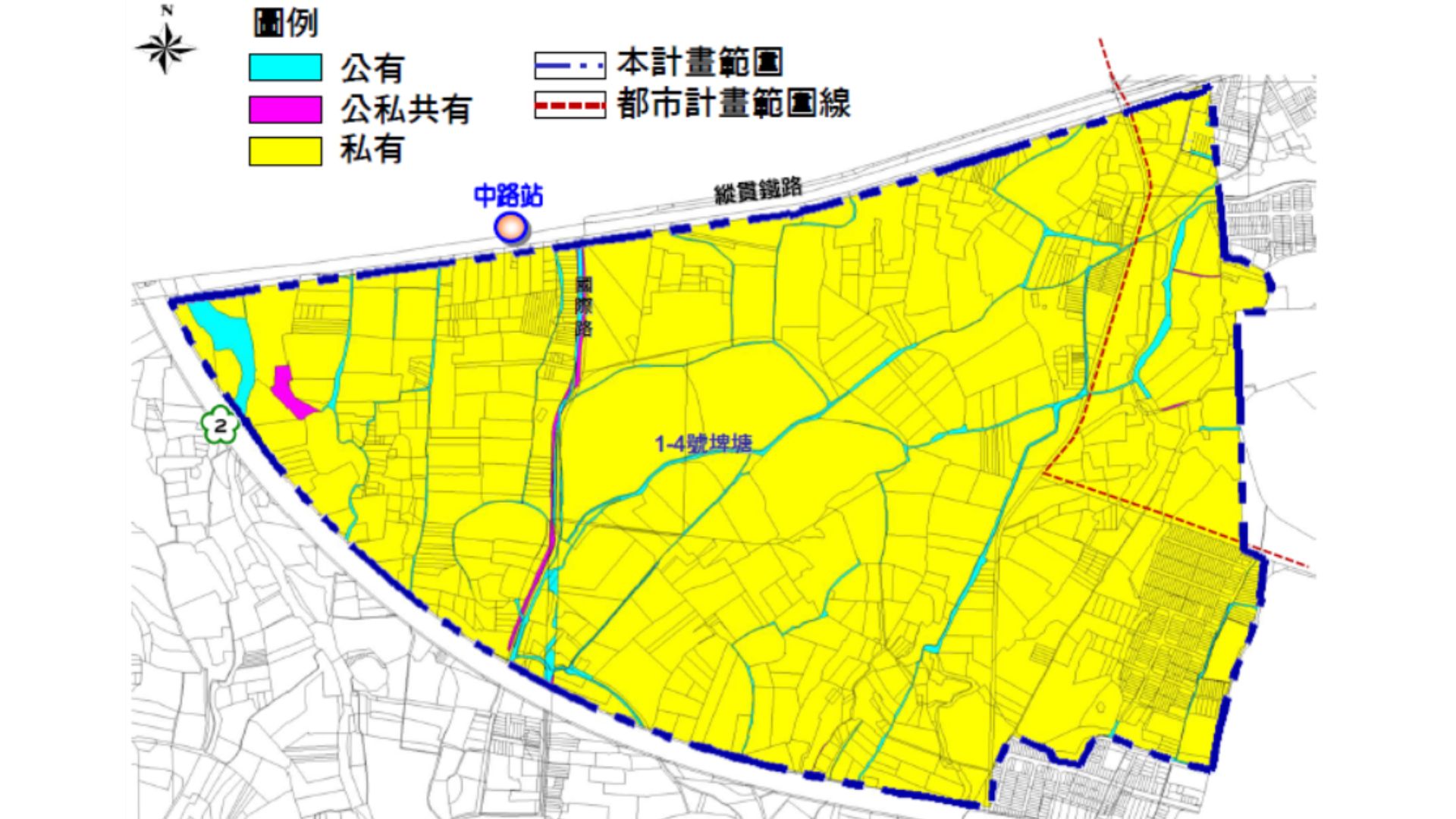 土地權屬分布