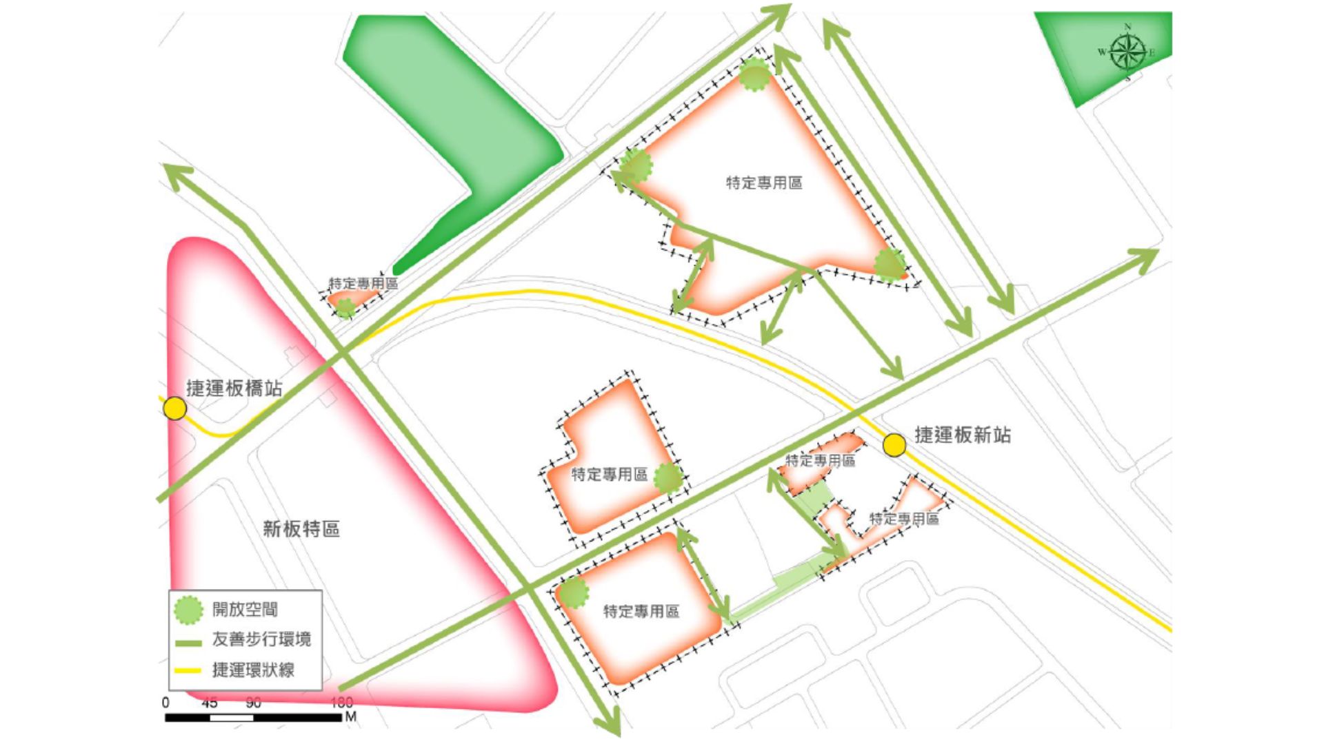 空間發展構想示意圖