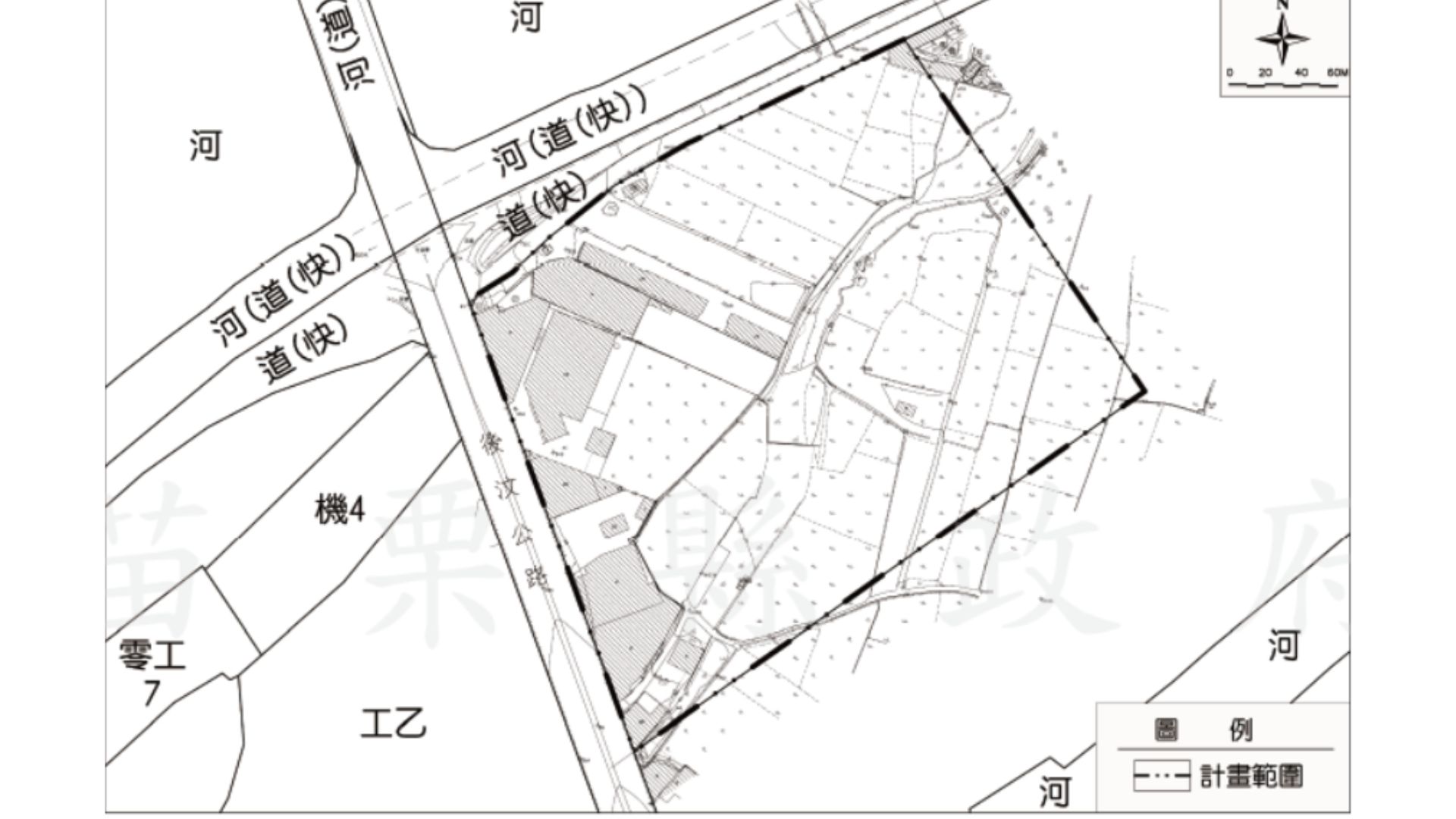 計畫範圍示意圖