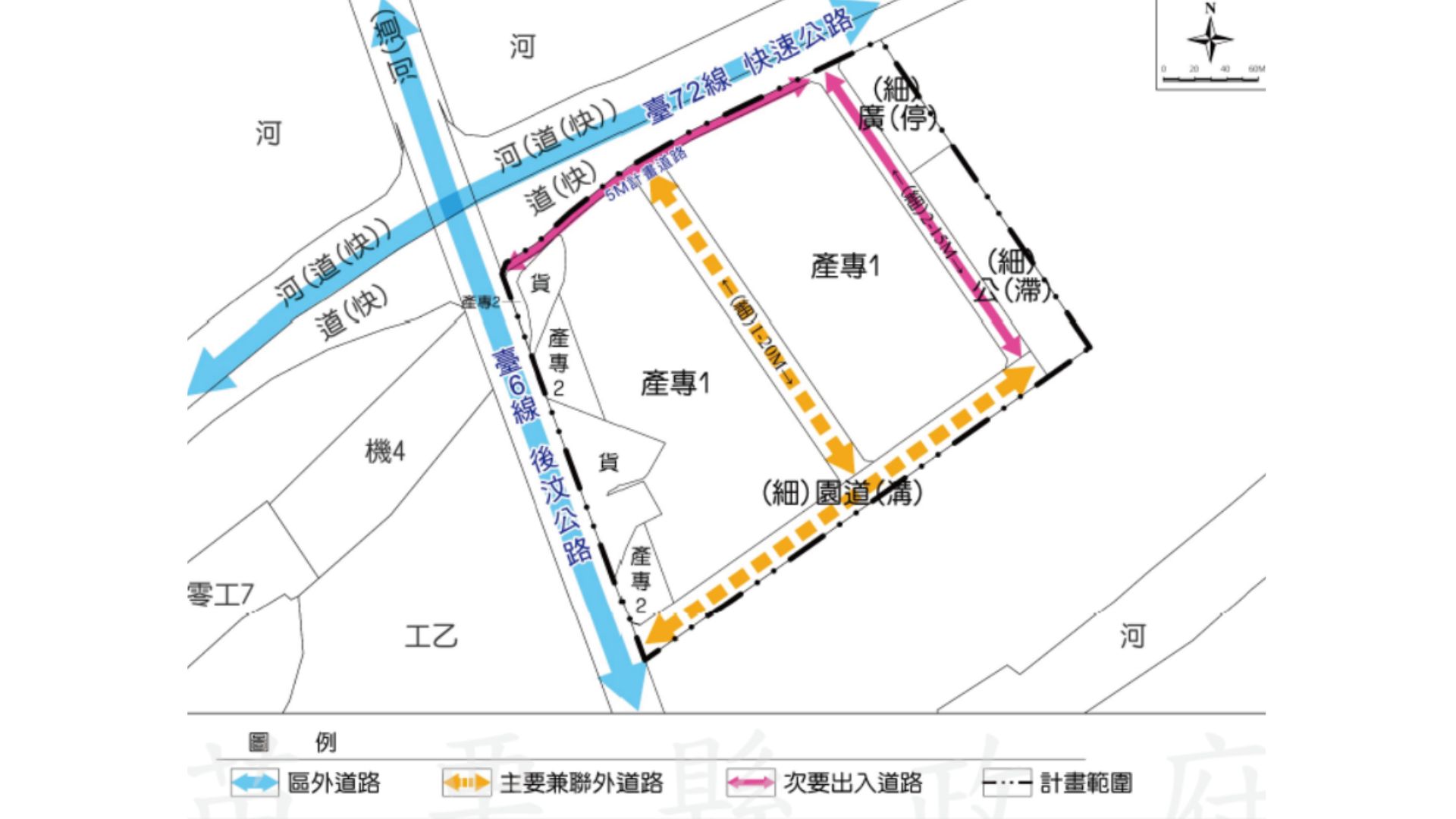 細部計畫道路系統