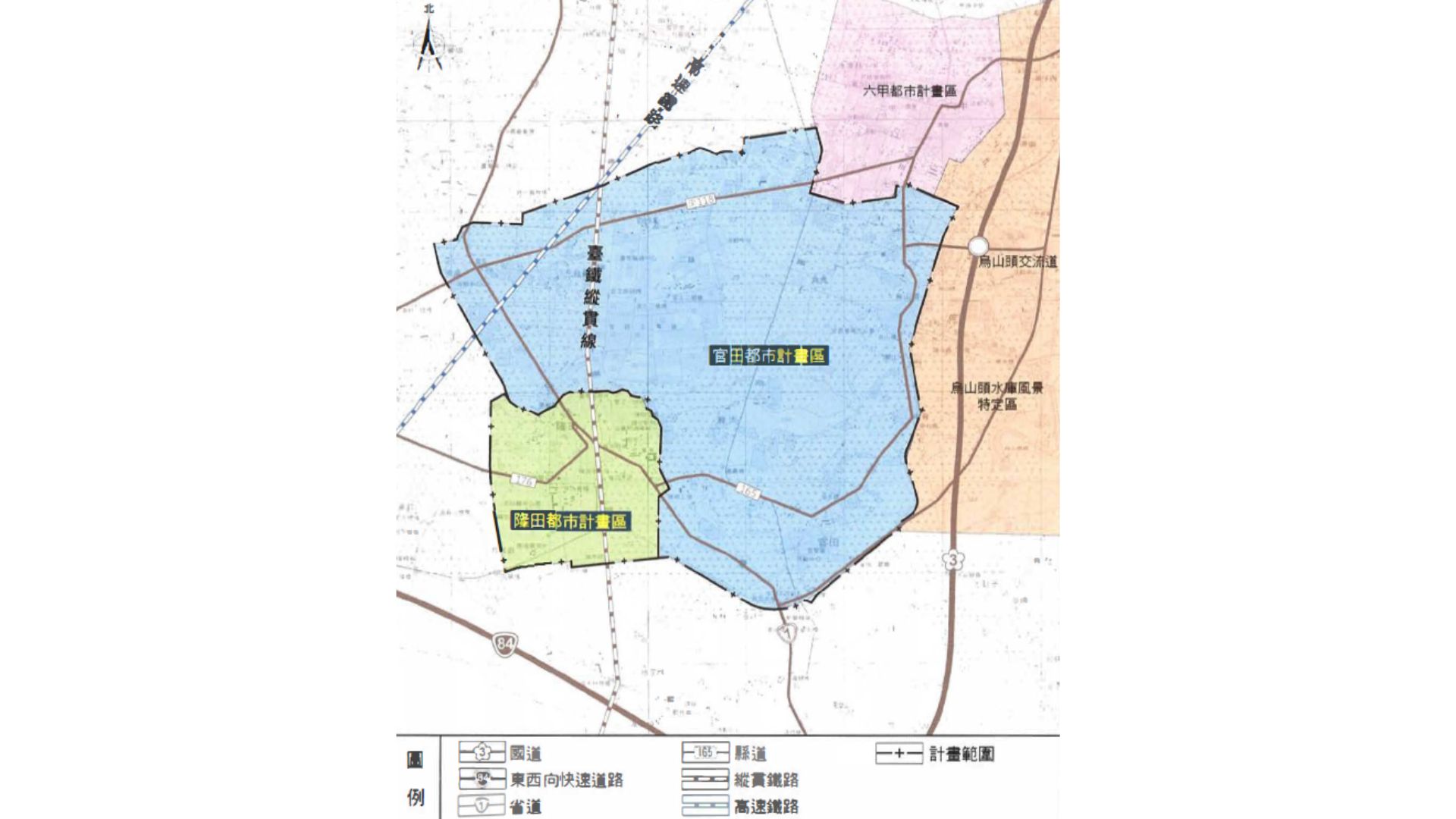 通盤檢討區位示意圖