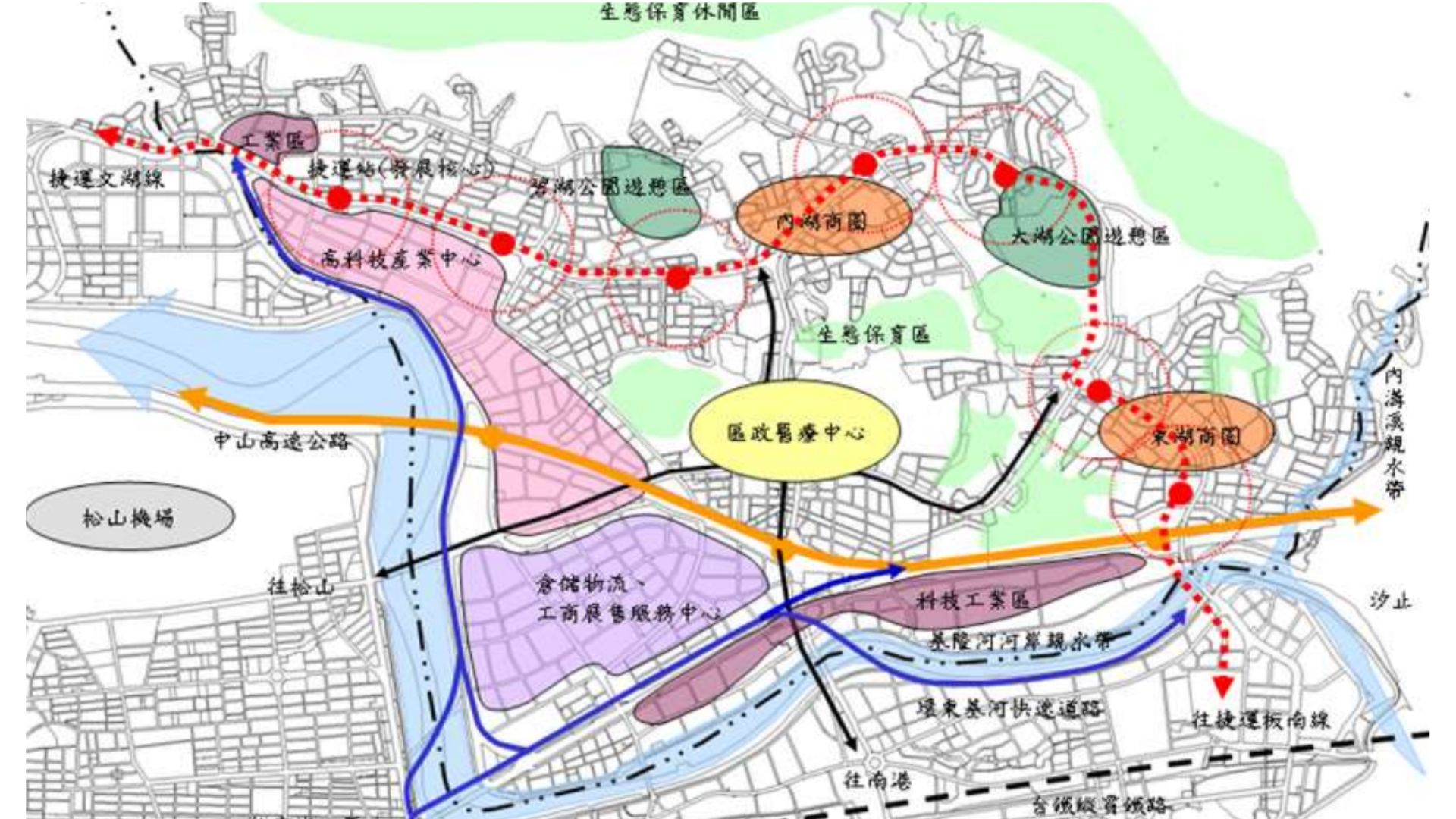 內湖區整體發展構想