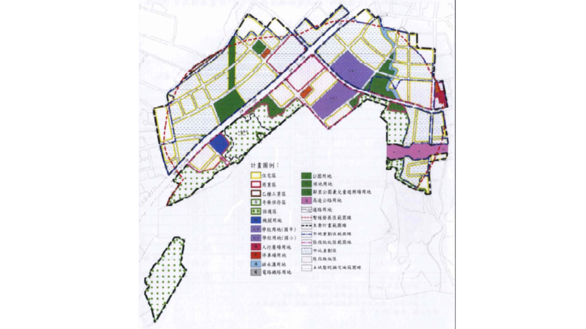 現行土地使用計畫