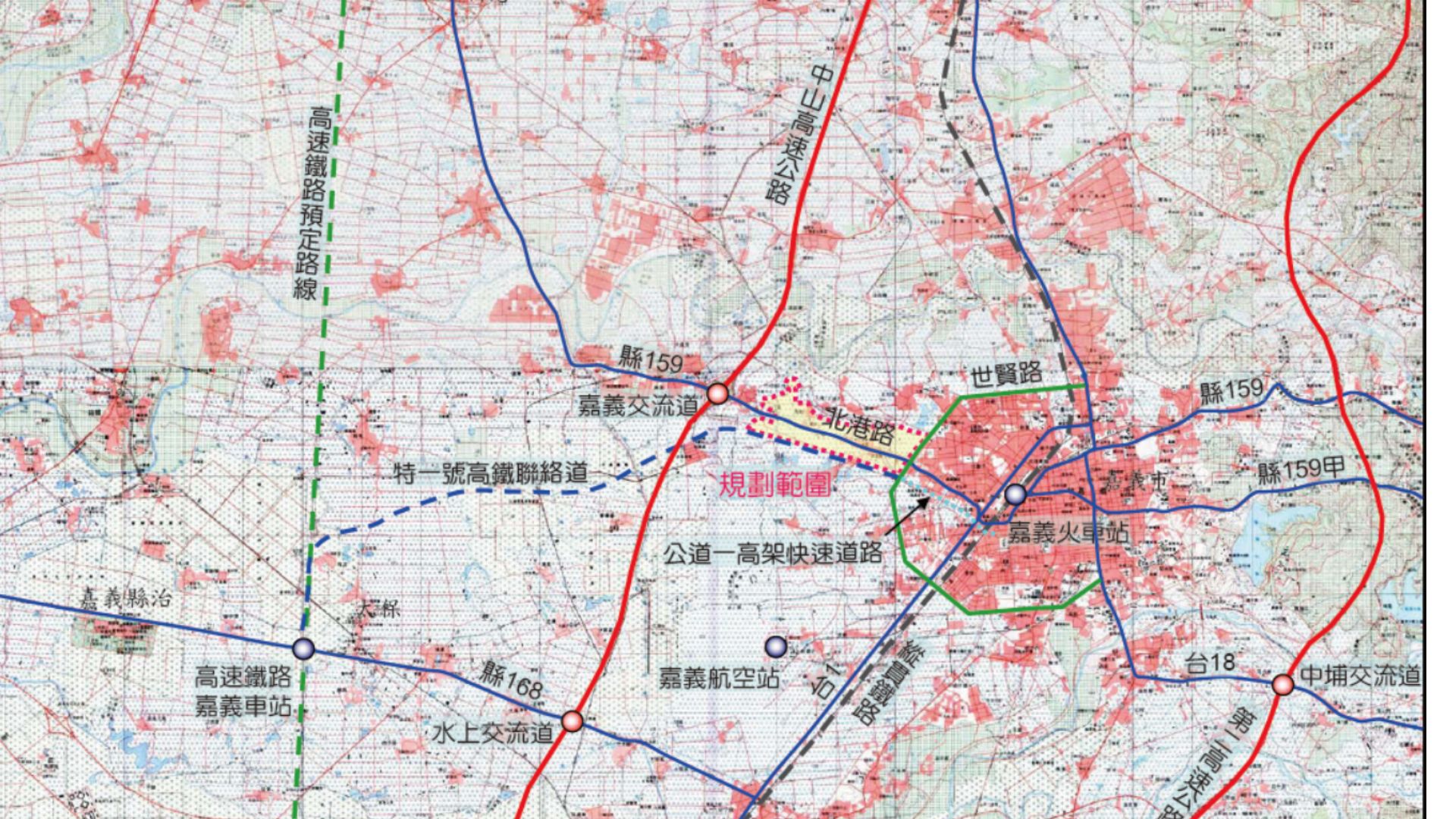 交通系統發展示意