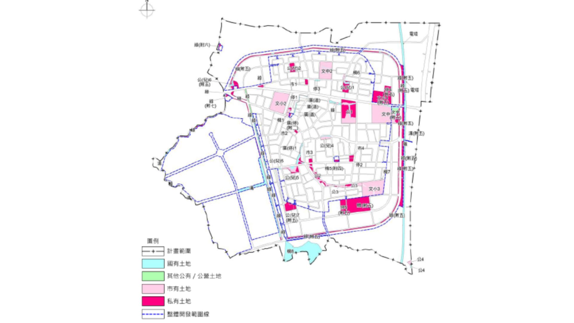 公共設施用地土地權屬
