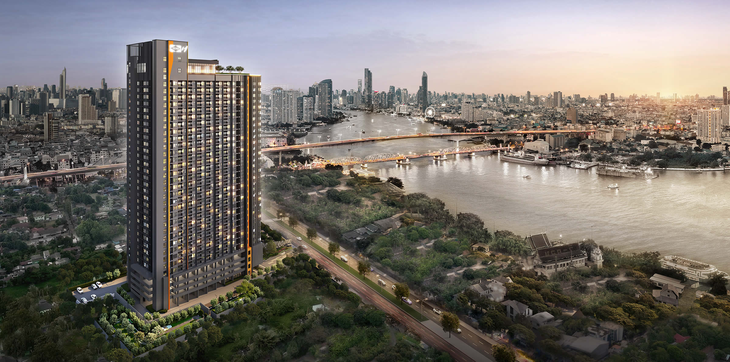 MyGo國際地產 - 泰國 Flexi Riverview-Charoennakorn